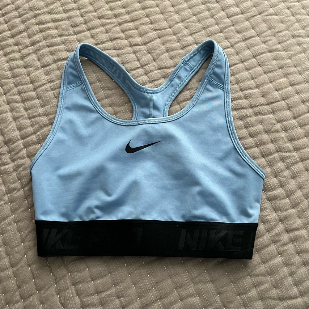 Nike Pro Blue Sports bra